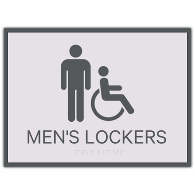 Sheraton 2016 - Sheraton Men's Lockers Accessible Sign