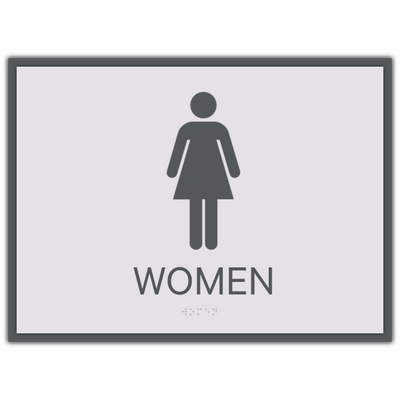 Sheraton Women's Non-Accessible sign