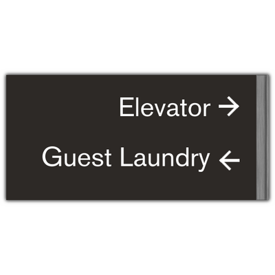 Perpendicular Flag Directional