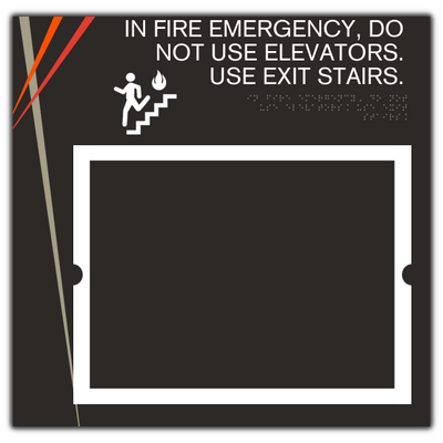 ViB - Corridor Evacuation Sign