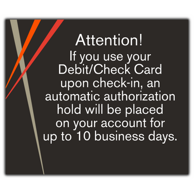 Debit/Credit Card Information