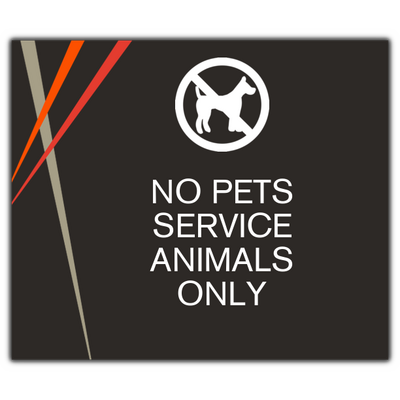 Service Animals Only