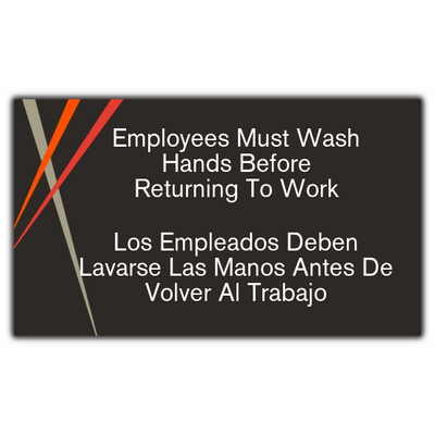 ViB - Employees Must Wash Hands
